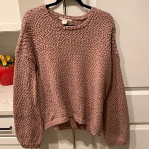Soft mauve sweater